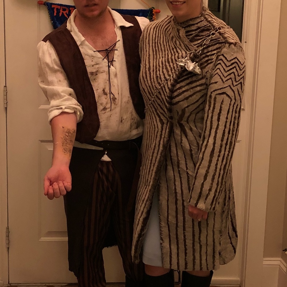 Handmade Daenerys Fur Coat Costume
